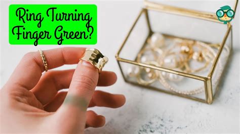 how to keep ring from turning finger green|finger turns green wearing ring.